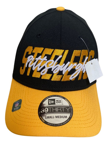 Gorra Negra Nfl Pittsburgh Steelers New Era Talla S-m