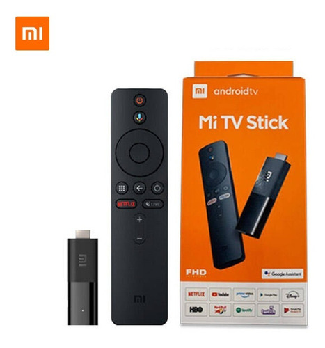 Xiaomi Mi Tv Stick Android Tv Control Voz Chromecast Global