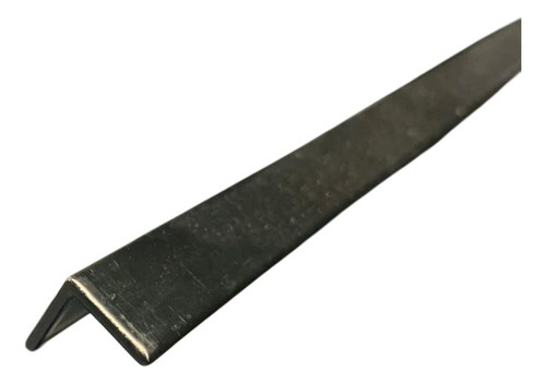 Perfil De Aluminio Angulo 10x10mm Negro - Largo X 3 Metros
