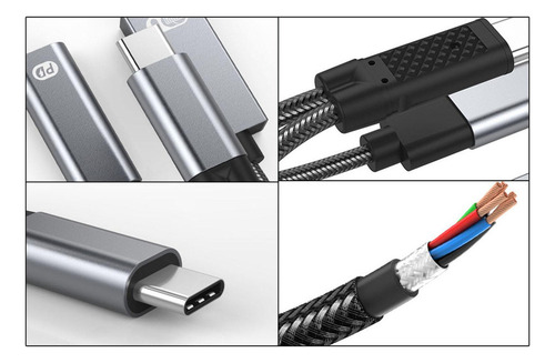 Adaptador Usb C Otg Convertidor De Cable De Carga 2 En 1