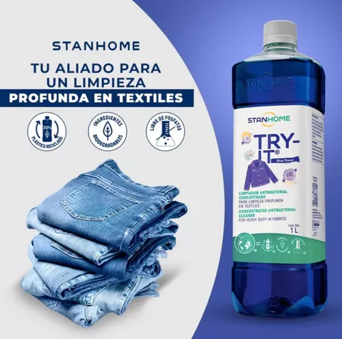 Stanhome Try It Blue Power Limpiador Concentrado P Textiles
