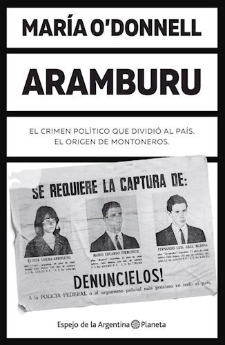 Aramburu - O Donnell Maria (libro)