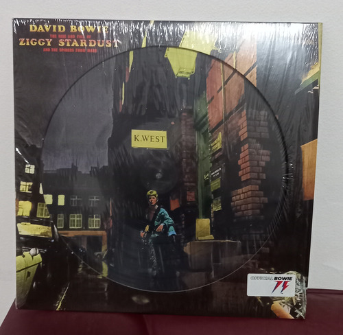 David Bowie Ziggy Stardust Vinilo Picture Remasterizado (Usado)