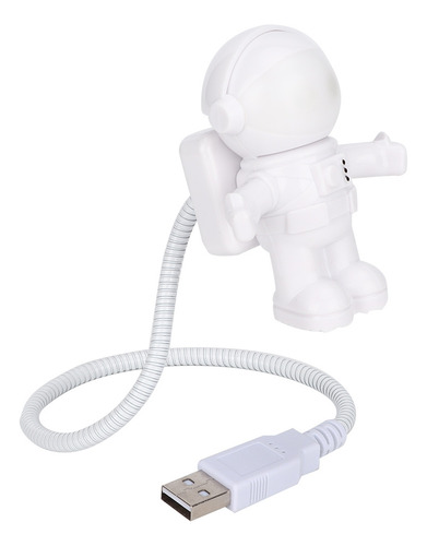 Pc Usb Com Economia De Energia Spaceman Shape Mini Led Night
