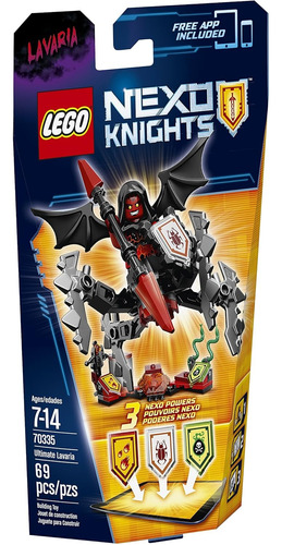 Armar Todo Con Lego Nexo Knights 70335 Ultimate, Lavaria