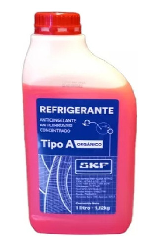 Liquido Refrigerante Orgánico Skf Rojo 1 Litro