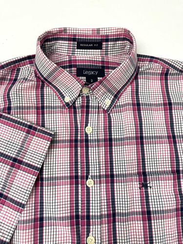 Camisa Hombre Legacy Original Talle 2/. L Contorno 124 Súper