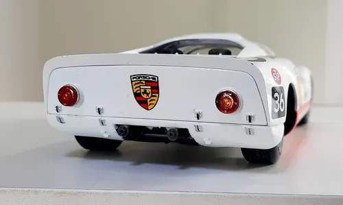 EXOTO MOTORBOX 1/18 ポルシェ 910 P174 Miniatura Porsche 910 1968 1:18 Exoto Motorbox Legends | MercadoLivre