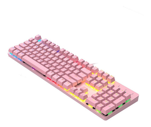 Imagen 5 de 8 de Combo Teclado Mecánico + Mouse - Ajazz Watcher Ii Pro Sakura