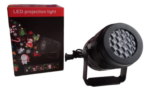 Mini Proyector De Luz Led De Navidad Con Forma De Copo