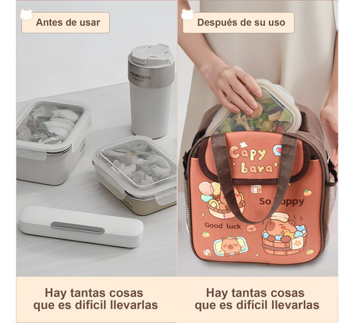 Lonchera Portátil Para Aislamiento Térmico Bolsa De Lonchera