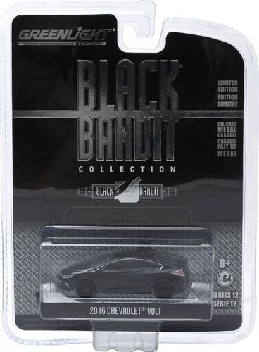 Greenlight Black Bandit Collection 2016 Chevrolet Volt