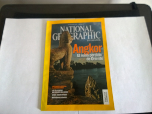 Revista National Geographic Angkor Suplemento Imperio Khmer