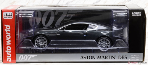 Aston Martin Dbs Quantum James Bond 007 1:18 Autoworld Color Negro