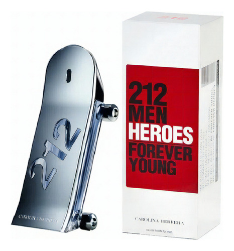 Eau Toilette Carolina Herrera 212 Heroes 90ml para homens