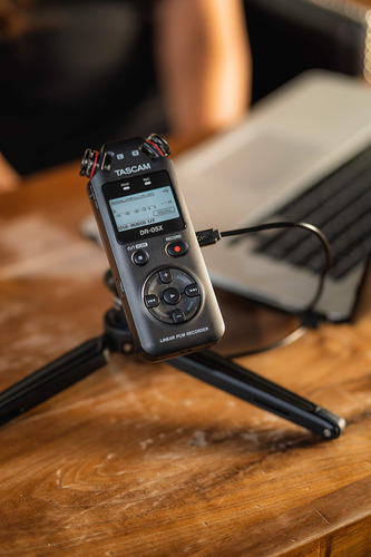 Grabador De Audio Portátil Tascam Dr-05x Grabación Mp3/wav
