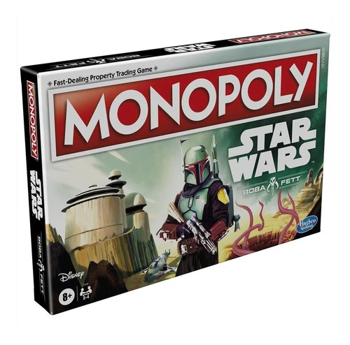 Monopoly Star Wars Boba Fett - En Español - Hasbro / Diverti