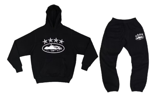 Para Is- Conjunto De Sudaderas Holgadas Corteiz Trendy