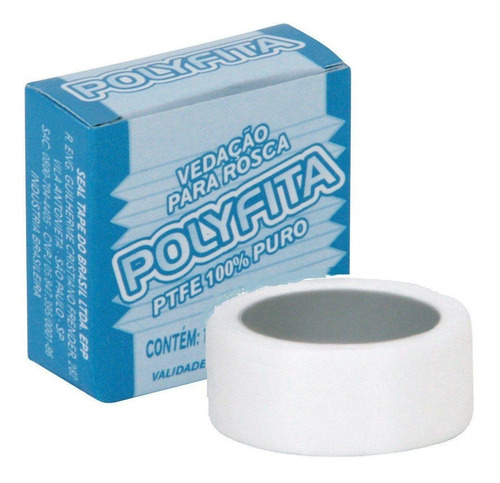 Fita Veda Rosca 12mmx50mts - Polyfita