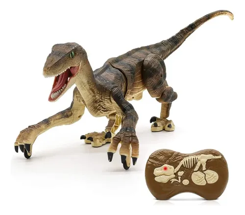 Dinosaurio Control Remoto 2,4. Gran Velociraptor Recargable