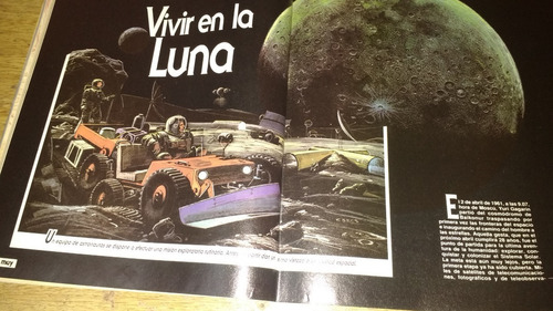 Muy Interesante 42 Vivir En La Luna Colonias Espaciales 1989