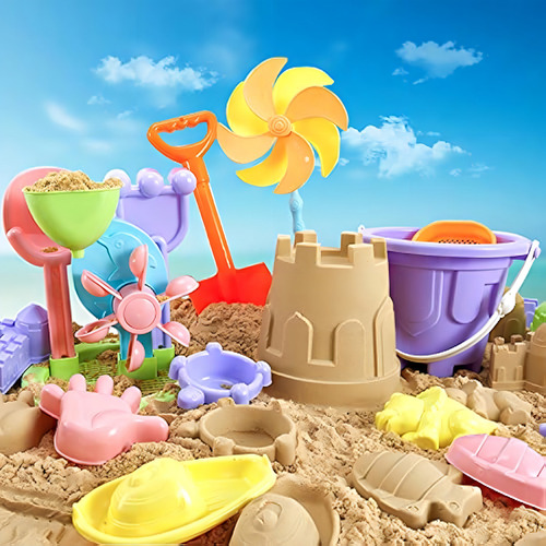 Juguetes De Arena De Playa Mibor Para Niños 31 Piezas Multicolor