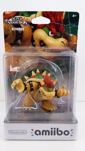 Amiibo Bowser Smash Bros - Original Nintendo (leia)