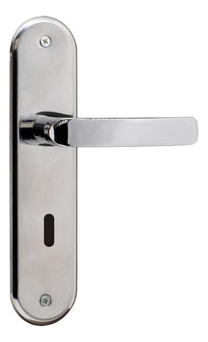 Fechadura Silvana Italy 1300 Inox Interna Alavanca Cromada 9