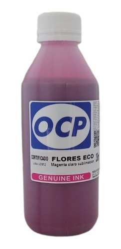 Tinta De Sublimación Flores Eco Ocp Alemanas Para Epson X250