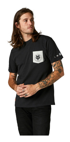 Imagen 1 de 3 de Remera Fox - Relm Ss Prem Pkt Tee