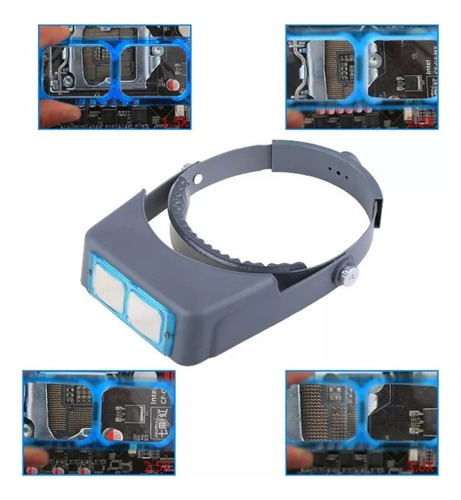 Lente Head Band Optivisor Eye Loupe 4.