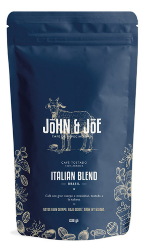 Café De Especialidad John & Joe - Italian Blend 250gr 