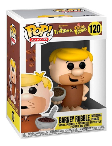 Funko Pop Los Picapidras - Barney Rubble With Cocoa #120