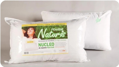 Almohada Fiberball Naturis Núcleo Hipersoft 70 X 45 Hotel