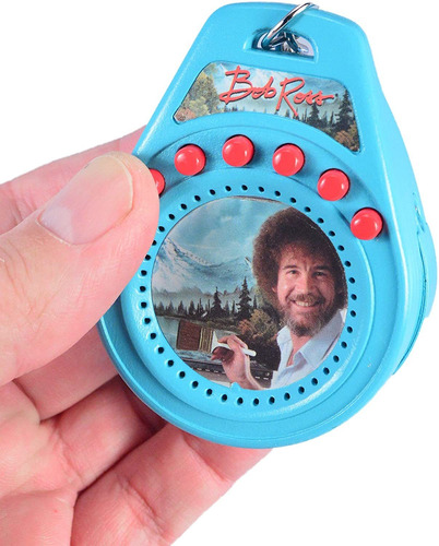 Worlds Coolest Bob Ross Talking Llavero
