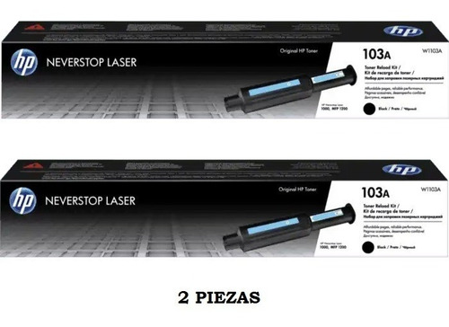 2 Pack Toner Hp 103a Original (w1103a)