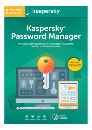 Kaspersky Orig. Cloud Password Manager. 1-user 1 Año