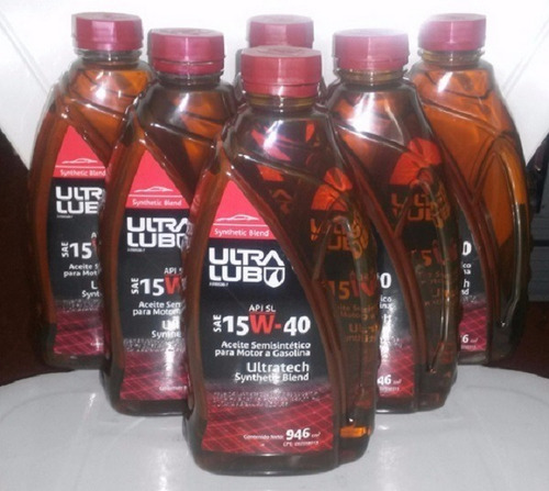 Imagen 4 de 4 de Aceite Semisintético Ultra Lub 15w40 Sellado Garantizado