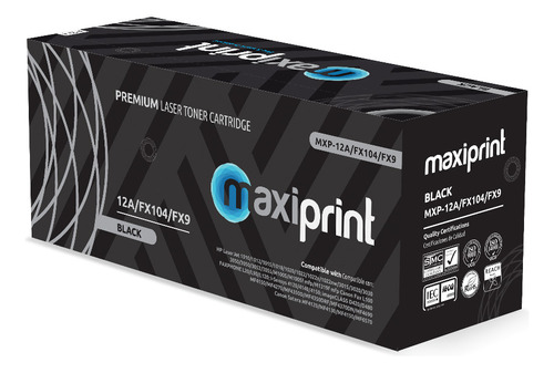 Toner Hp-canon Compatible Maxiprint   12a/fx104/fx9