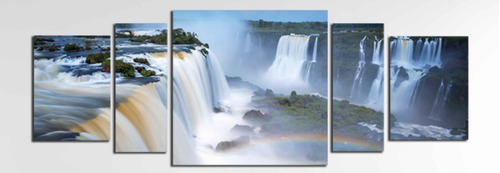 Cuadros Argentina Bsas Cataratas Chalten Canvas 160x60 Tela