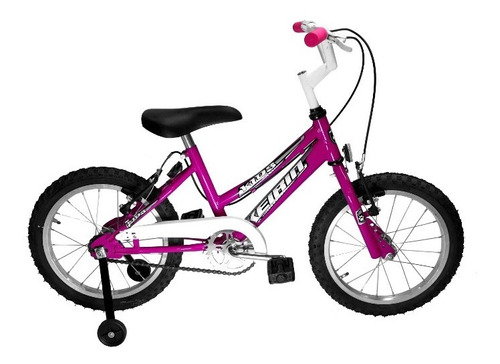Imagen 1 de 8 de Bicicleta Rodado 14 Bmx Liviana Mujer Niños Nena C/rueditas
