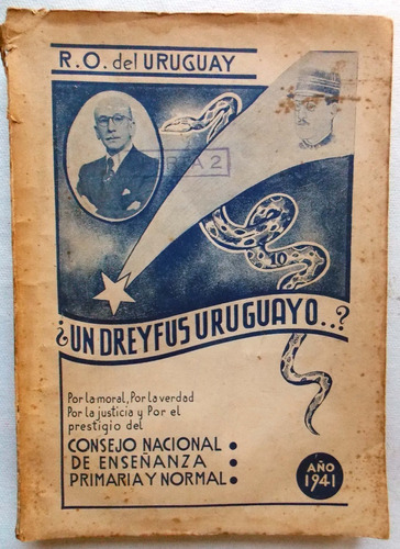 Un Dreyfus Uruguayo Consejo Nacional Enseñanza Primaria 1941