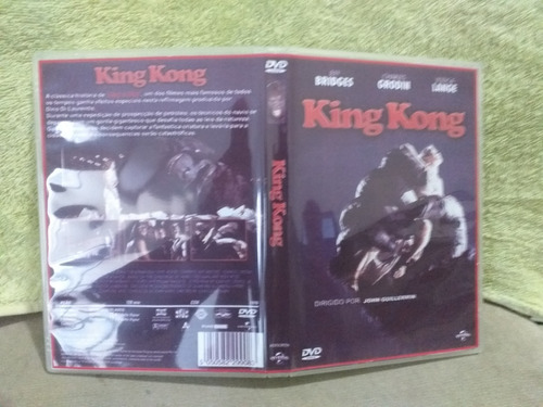 Dvd King Kong 1976 - Versão Dublada Em Português