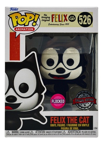 Felix El Gato Entertaining 1919 #526 Animation Funko Pop