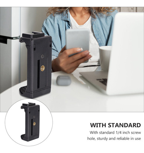 Soporte Para Teléfono Con Trípode De 1/4 Pulgadas, Abrazader