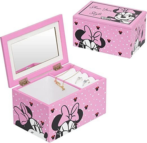 Disney Minnie Mouse Joyero , Organizador De Joyas  Show You