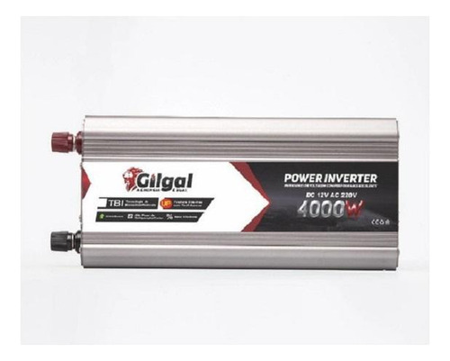 Inversor 4000w 12v 110v Gilgal Para Ar 9000 Btus