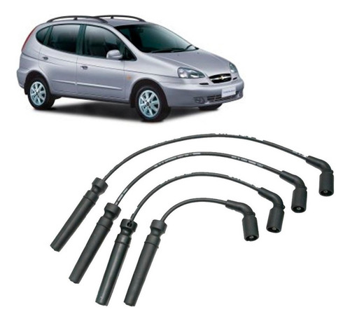 Juego Cables Bujias Para Chevrolet Vivant 1.6 2004 2009