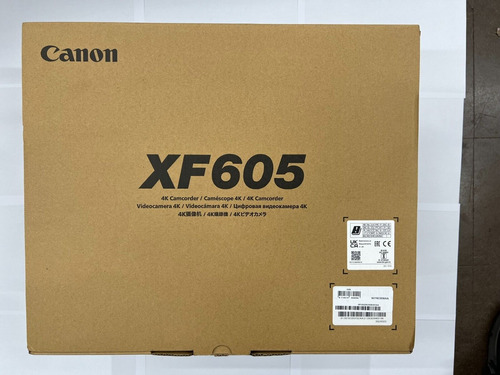 Canon Xf605 Uhd 4k Hdr 