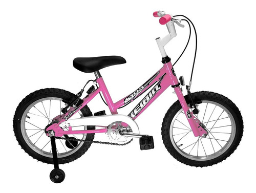 Imagen 1 de 7 de Bicicleta Rodado 14 Bmx Liviana Mujer Niños Nena C/rueditas